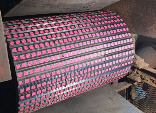 耐磨修补剂在磁选机上的应用